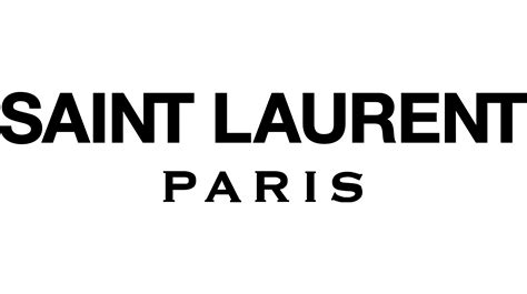 saint laurent logo png.